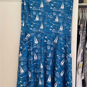 Women’s Blue Nautical Dress